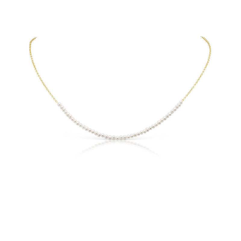 Charm Chain with Seed Pearls - Charlotte Allison Fine Jewelry