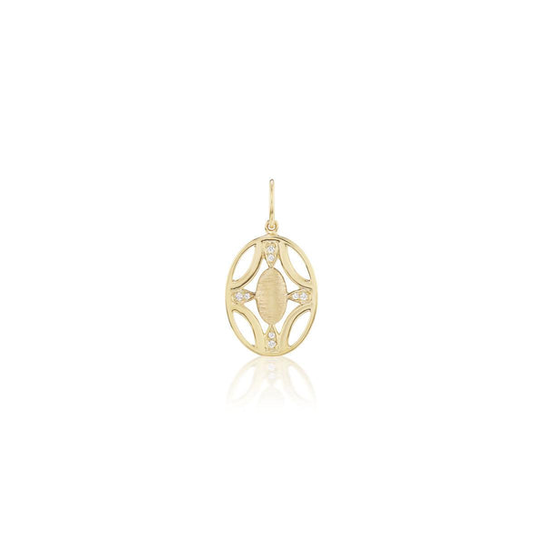 Charm Motif in White Diamond Accent - Charlotte Allison Fine Jewelry