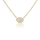 Eclectic Necklace in White Diamond Pave - Charlotte Allison Fine Jewelry