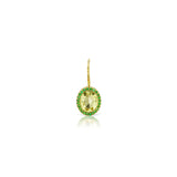 Gemset Dangles in Lemon Citrine and Tsavorite - Charlotte Allison Fine Jewelry
