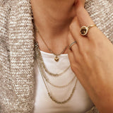 Grande Bead Station Chain in Labradorite - Charlotte Allison Fine Jewelry