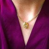 Grande Citrine Necklace, Limited Edition - Charlotte Allison Fine Jewelry