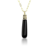 Grande Drop Pendant in Black Onyx - Charlotte Allison Fine Jewelry