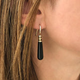 Grande Drops in Black Onyx - Charlotte Allison Fine Jewelry