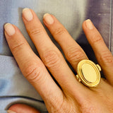 Grande Varia Signet Ring - Charlotte Allison Fine Jewelry