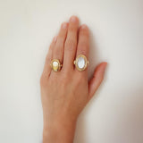 Grande Varia Signet Ring - Charlotte Allison Fine Jewelry