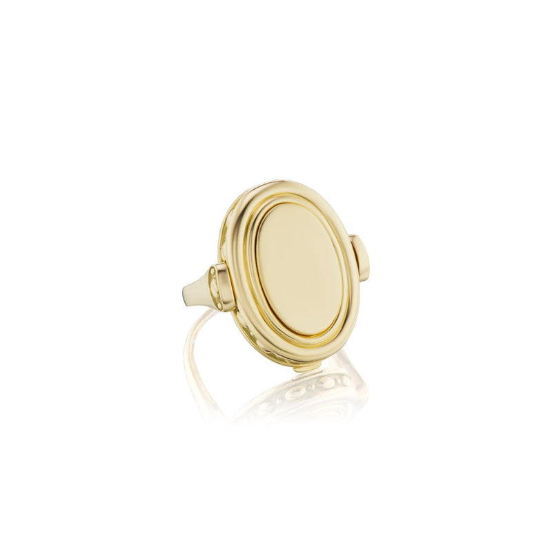 Grande Varia Signet Ring - Charlotte Allison Fine Jewelry