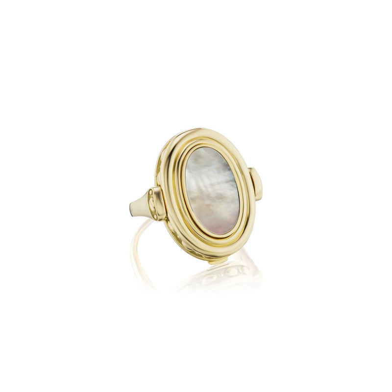 Grande Varia Signet Ring - Charlotte Allison Fine Jewelry