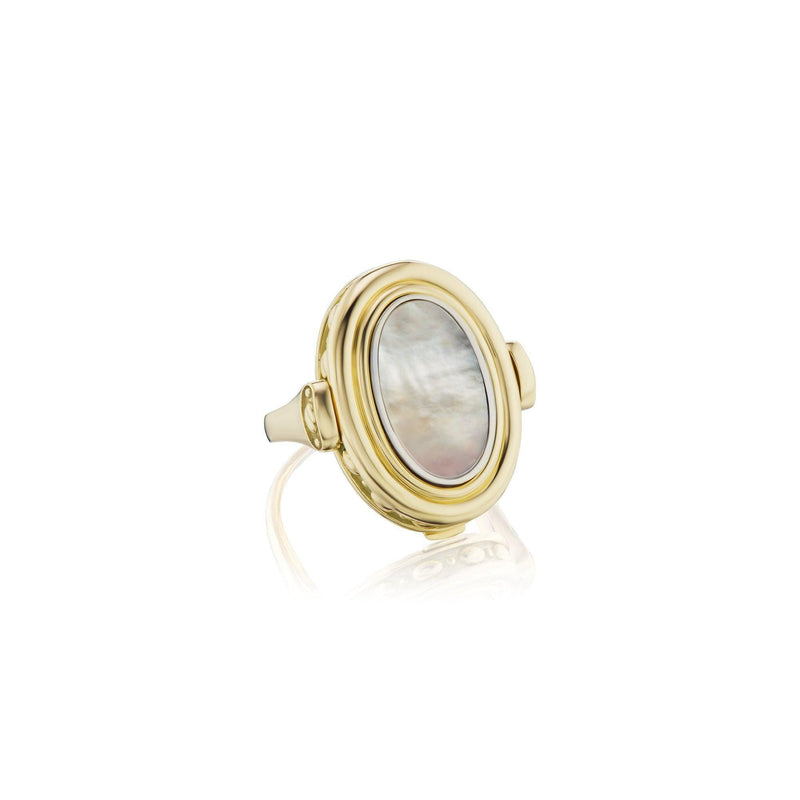 Grande Varia Signet Ring - Charlotte Allison Fine Jewelry