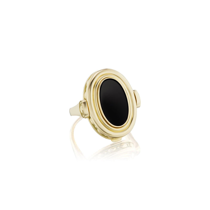 Grande Varia Signet Ring - Charlotte Allison Fine Jewelry