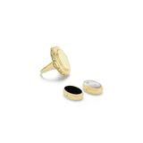 Grande Varia Signet Ring - Charlotte Allison Fine Jewelry
