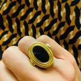 Grande Varia Signet Ring - Charlotte Allison Fine Jewelry