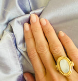 Grande Varia Signet Ring - Charlotte Allison Fine Jewelry