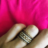 Petite Eternity Band in Black Spinel - Charlotte Allison Fine Jewelry