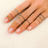 Petite Eternity Band in Black Spinel - Charlotte Allison Fine Jewelry